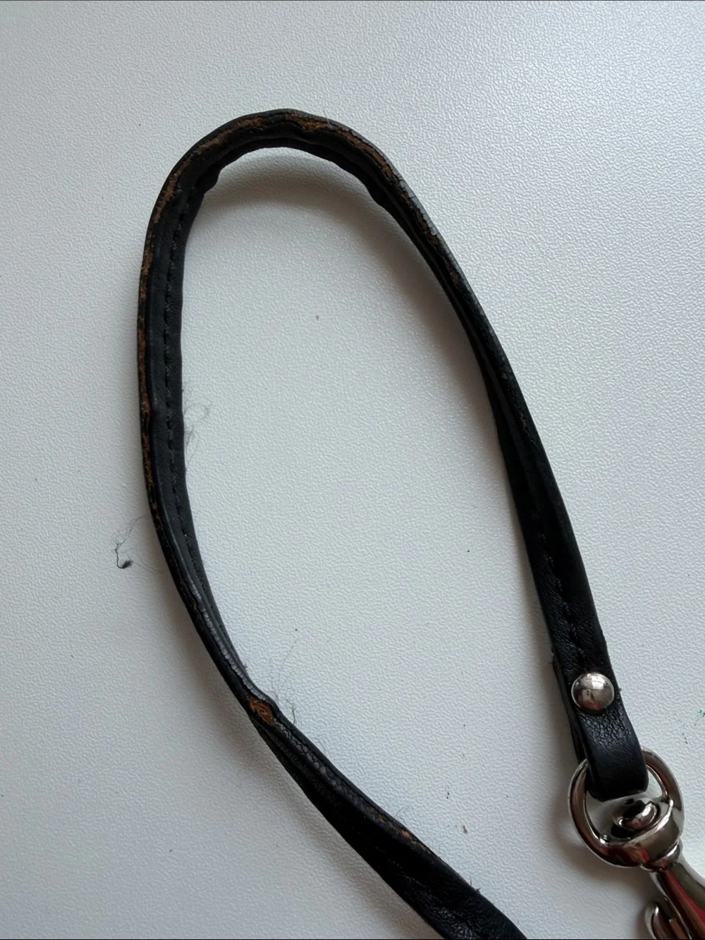 Coach Black & Cream Signature Wristlet